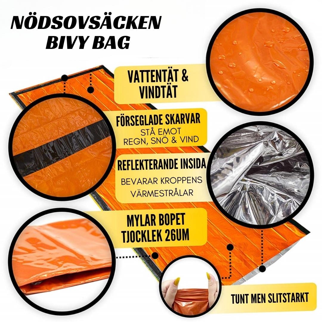 Bivy bag - Den kompakta nödsovsäcken