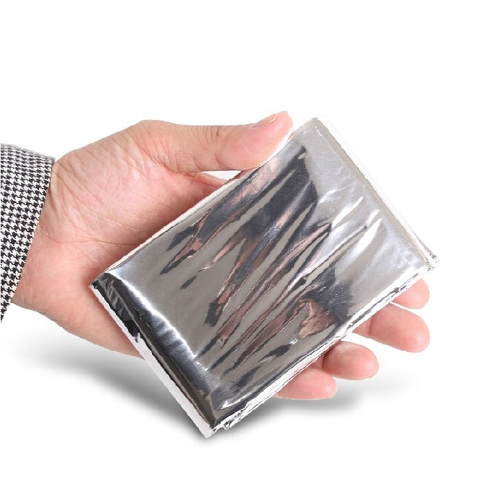 2-pack Nödfilt / Vattentät / Vindsäker / Termofilt av folie
