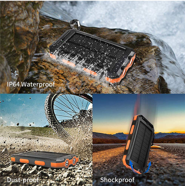 Kraftfull Power Bank - Med solceller