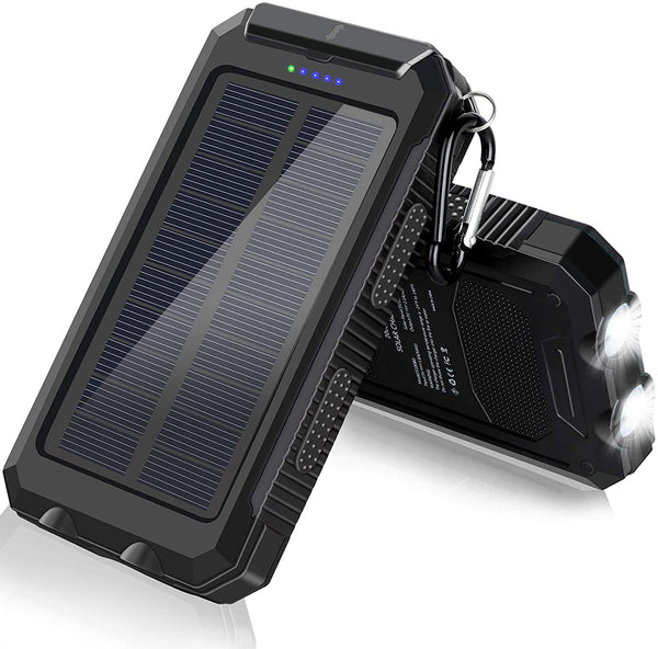Kraftfull Power Bank - Med solceller